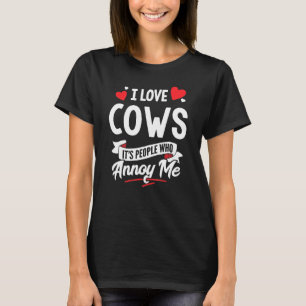 Cows Design - I Love Cows T-Shirt
