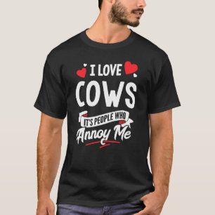 Cows Design - I Love Cows T-Shirt