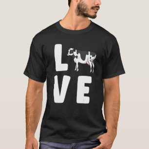 Cows Farm Animal Cow Farmer I Love Cows T-Shirt