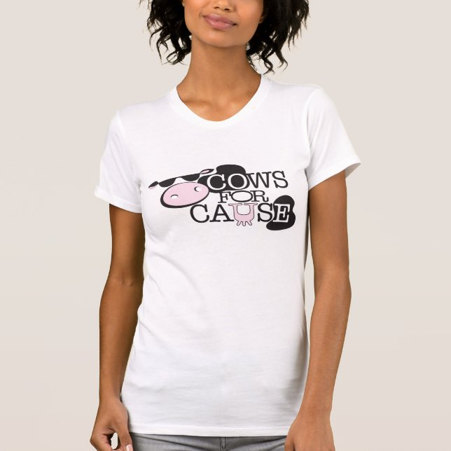 COWS FOR CAUSE T-Shirt (Front)