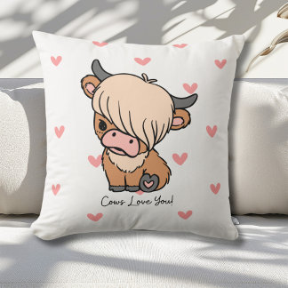 Cows Love You Kids  Cushion