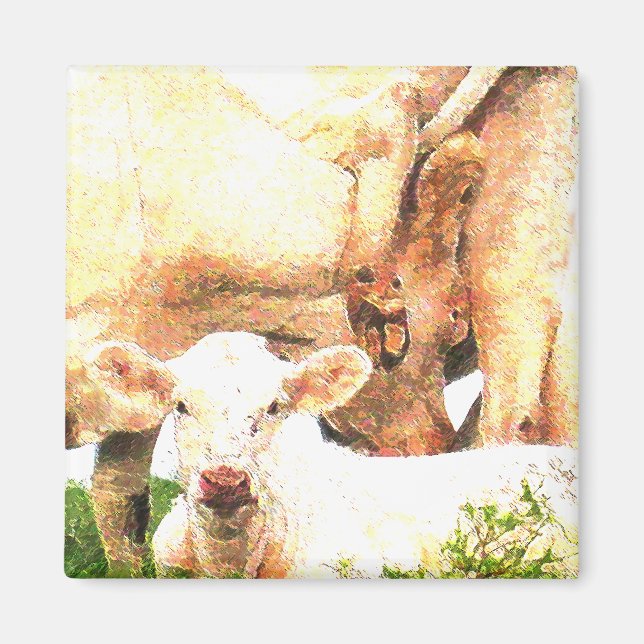 cows magnet (Front)
