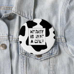 Cow's Milk 10 Cm Round Badge
