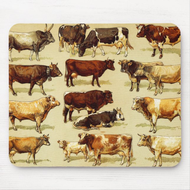 cows mouse pad (Front)