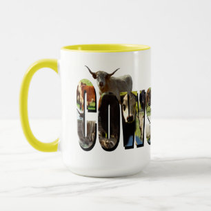 Cows Picture Logo Made With Cow Images, Mug