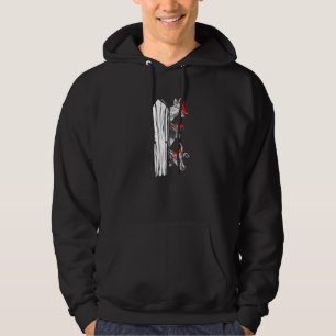 Cows Red Bandanna Head Band Farm Animals Farmer Hoodie