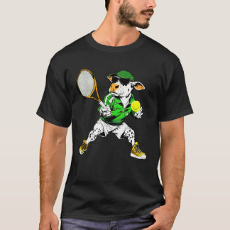 Cows TennisTennis Player Cow T-Shirt