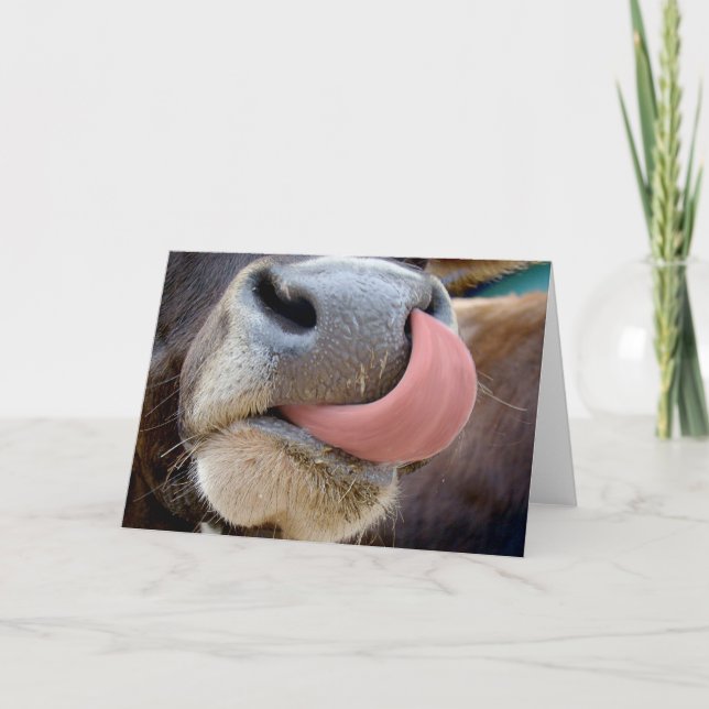 Cows Tongue Card (Front)