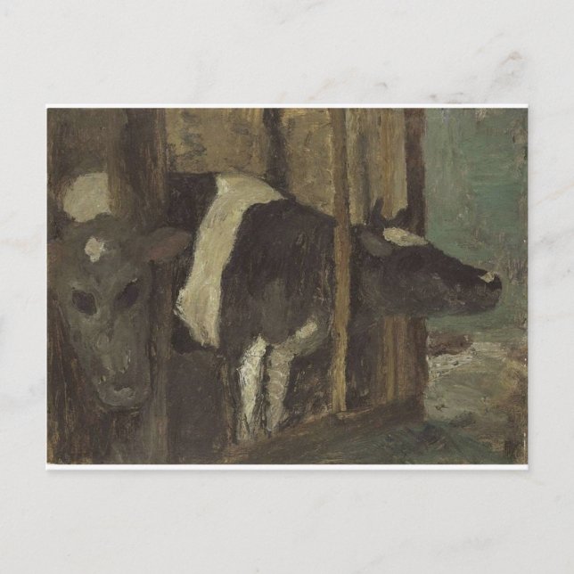Cowshed by Paula Modersohn-Becker Postcard (Front)