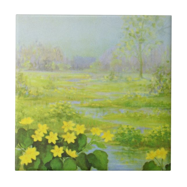 Cowslip by Cargill, 1937 Tile (Front)