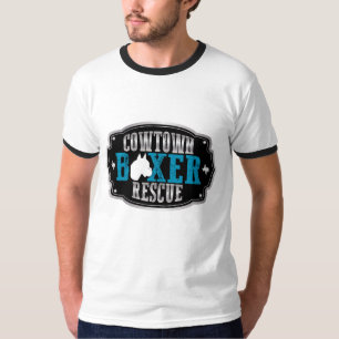 Cowtown Boxer Rescue Men's Ringer T-Shirt