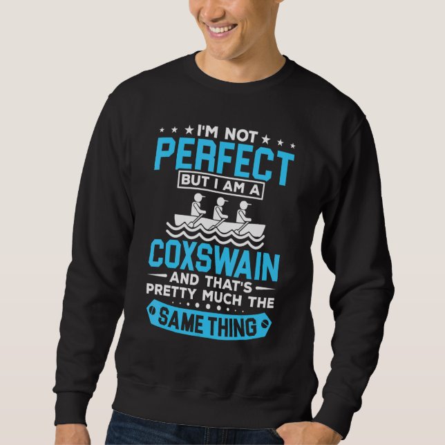 Coxswain Rower  Warrior Coxswain Player Sweatshirt (Front)