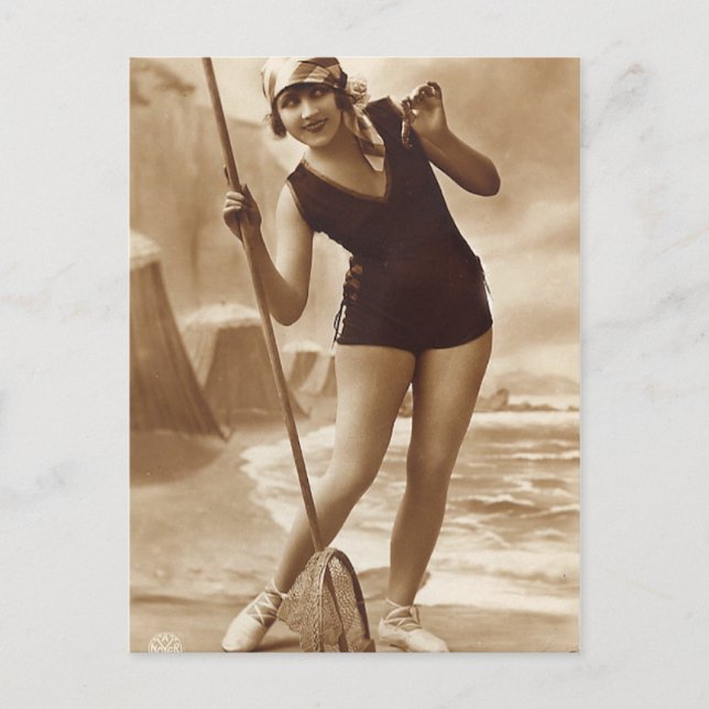 Coy Cutie Postcard (Front)