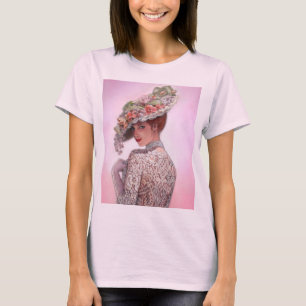 Coy Victorian Lady "Betty Lu" T-Shirt