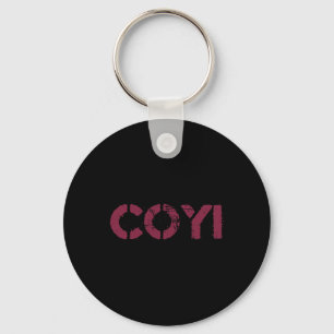 Coyi West Ham Fan Soccer T Shirt Key Ring