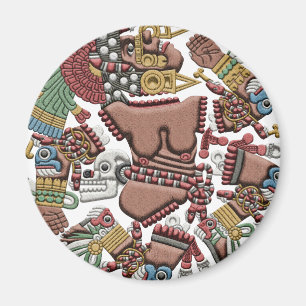 Coyolxauhqui Fridge Magnet