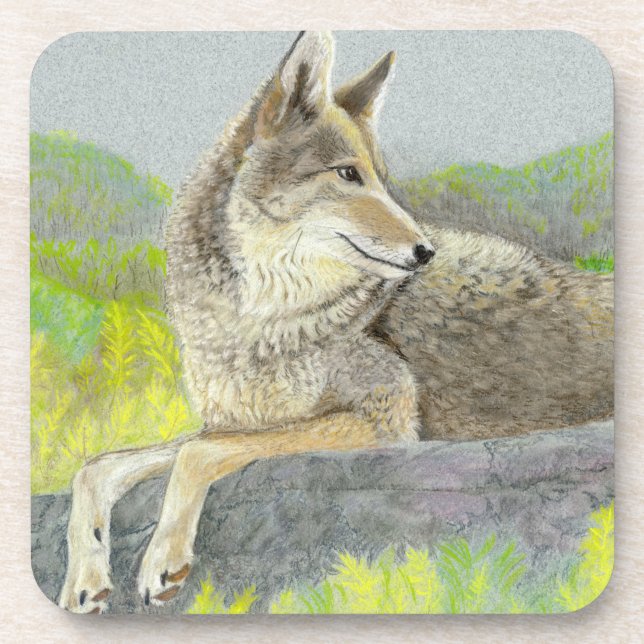 Coyote Beverage Coaster (Front)