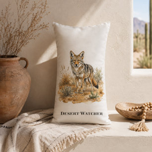 Coyote Casita Western Room Accent Lumbar Cushion