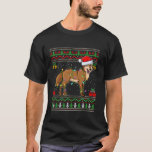 Coyote Christmas Lights Santa Ugly Sweater Xmas<br><div class="desc">Coyote Christmas Lights Santa Ugly Sweater Xmas</div>