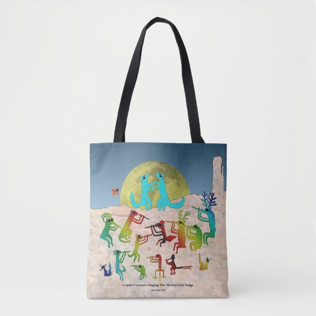 Coyote Crooners Tote Bag (Front)