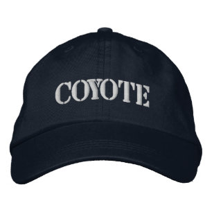 COYOTE EMBROIDERED HAT