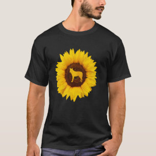 Coyote  For Women Men Wolf Pup Canine Sunflower T-Shirt