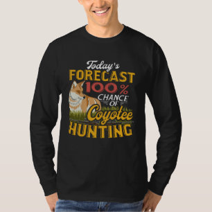 Coyote Hunting Hunting  For Men Yote Coyote Brown  T-Shirt