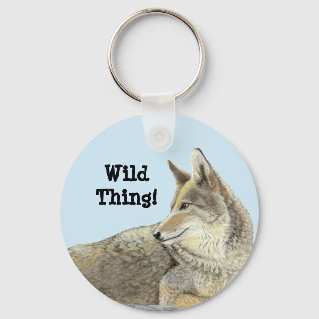 Coyote Key Ring (Front)