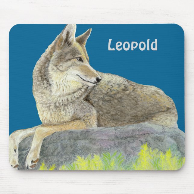 Coyote Mouse Pad (Front)