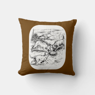 Coyote Pups Cushion