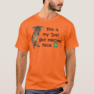Coyote Rescue Face T-Shirt, WIN # on back T-Shirt