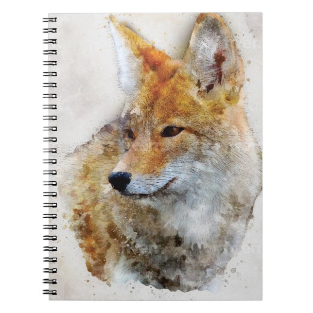 Coyote spiral notebook (Front)