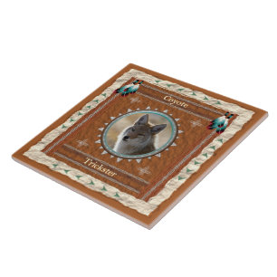 Coyote Trickster Energy Tile