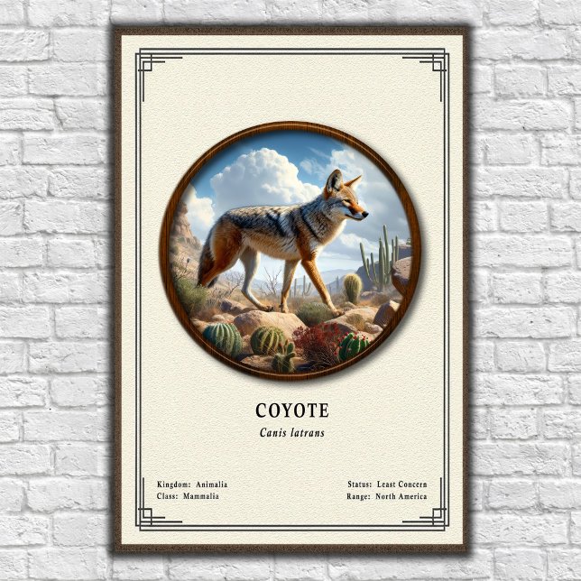 Coyote Zoology Series Poster (Creator Uploaded)