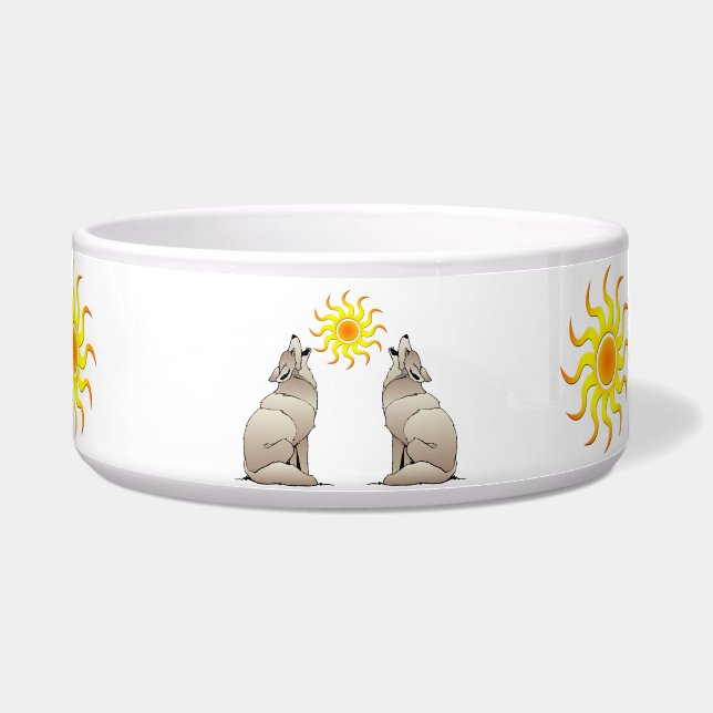 COYOTES HOWLING BENEATH A SOUTHWESTER SUN (Front)