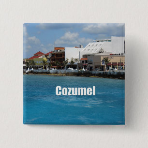 Cozumel 15 Cm Square Badge