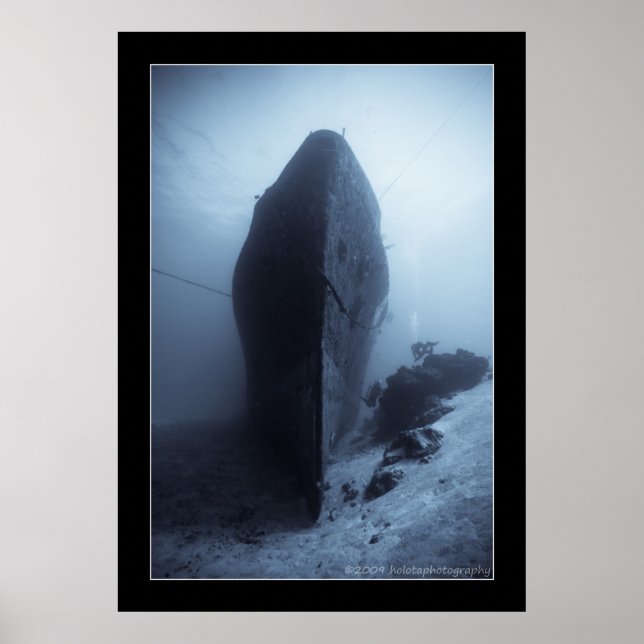 Cozumel 2009-11 Shipwreck Poster (Front)