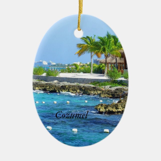 Cozumel Christmas Ornament (Front)