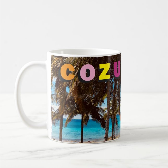 Cozumel Coffee Mug Mexico (Left)