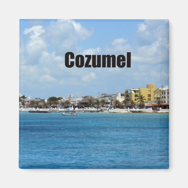Cozumel Magnet (Front)