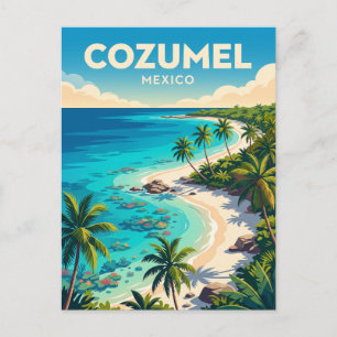 Cozumel Mexico Postcard
