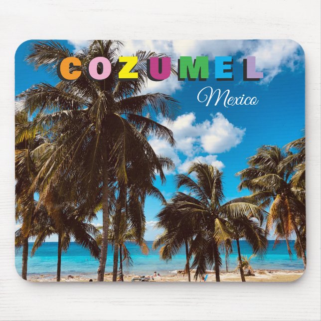 Cozumel Mexico Souvenir Mouse Pad (Front)