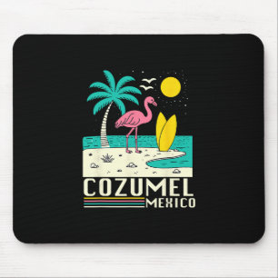 Cozumel Mexico Souvenir Vacation Travel Men Women Mouse Pad