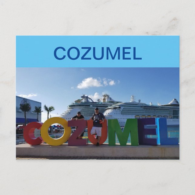 COZUMEL POSTCARD (Front)
