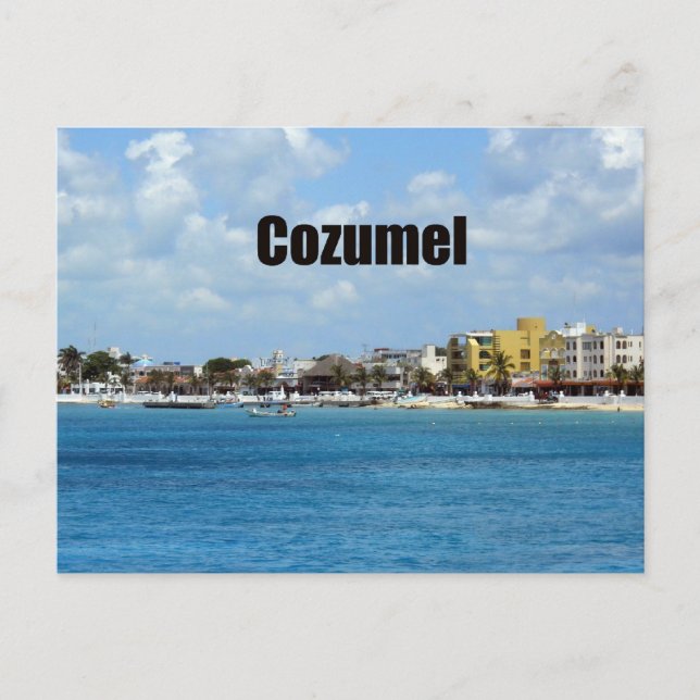 Cozumel Postcard (Front)