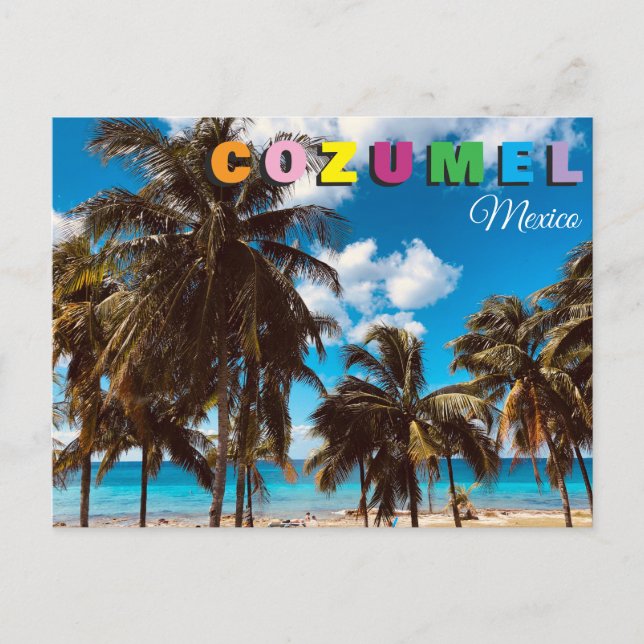 Cozumel Postcard Mexico (Front)