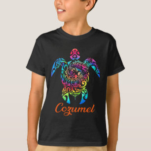 Cozumel Sea Turtle Family Vacation Summer 2025 T-Shirt