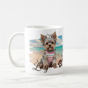 Cozy and Modern Photo and Typography Coffee Mug