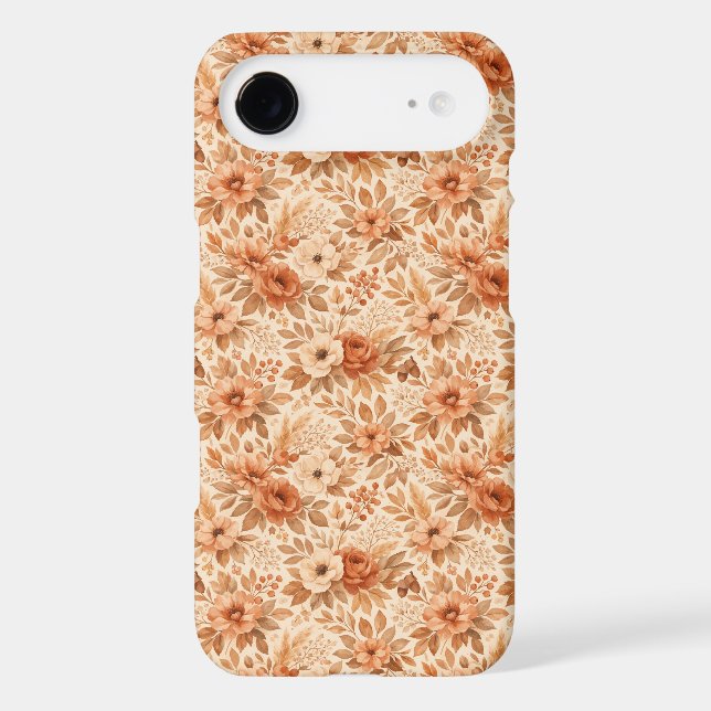 Cozy Autumn Floral Pattern (Back)
