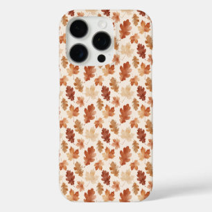 Cozy Autumn Leaf Pattern iPhone 16 Pro Case
